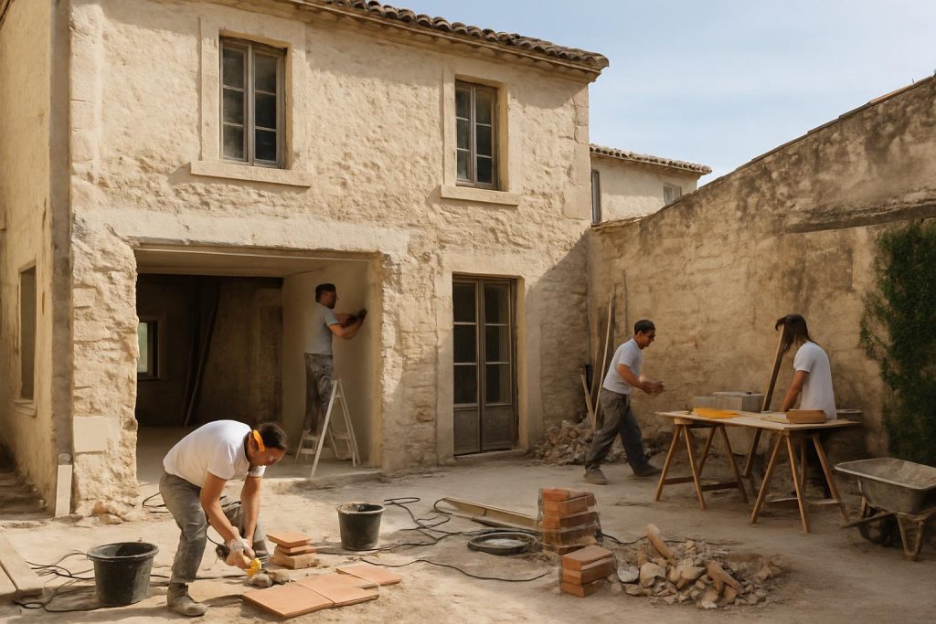 rénovation maison Nîmes