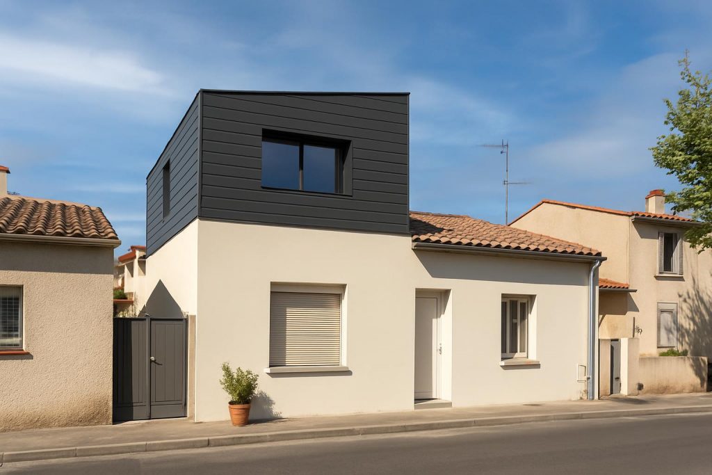 surélévation maison Montpellier