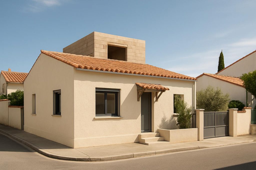 surélévation maison Perpignan